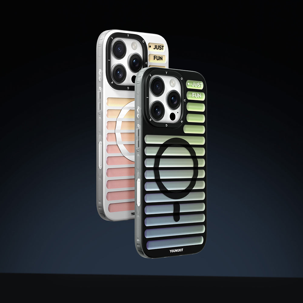 Youngkit Geek Serisi iPhone 16 Pro Kılıf M-safe Şarj Özellikli Kılıf Youngkit Geek Serisi iPhone 16 Pro Kılıf M-safe Şarj Özellikli Kılıf